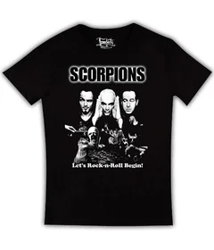 Scorpions - Lets rock n roll begin черная
